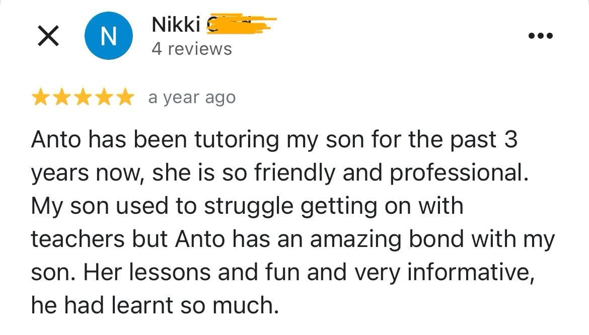 Parent review of Poncho Spanish online Spanish lessons (3)